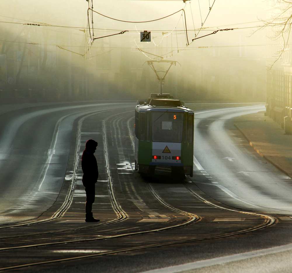 Urban morning od Anna Niemiec