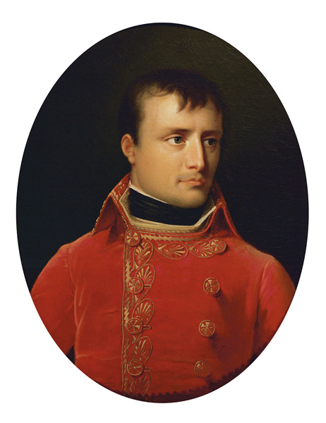 Napoleon Bonap. als 1.Konsul von Frankreich. Kopie nach dem Gemälde von Jacque od Anne-Louis Girodet de Roucy-Trioson