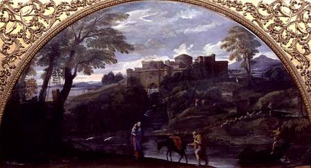 The Flight into Egypt od Annibale Carracci