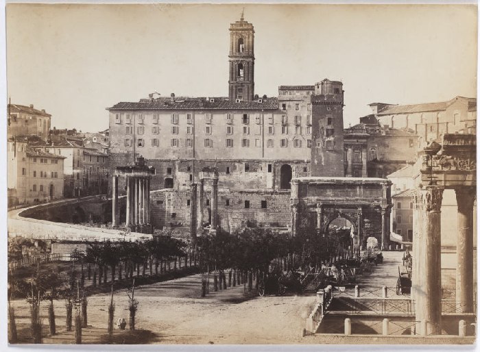 Rome: The Forum Romanum against the Capitol od Anonym