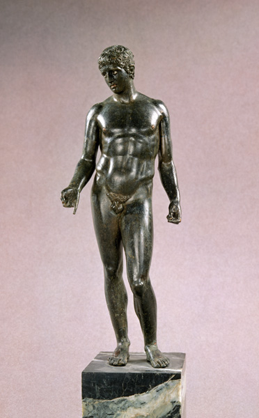 Statue of Mercury, adaptation of the Greek Discophoros of Polyclitus,Roman od Anonymous