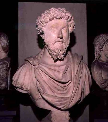 Bust of Marcus Aurelius (AD 121-180) od Anonymous