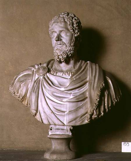 Bust of Septimius Severus Roman od Anonymous