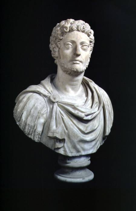 Portrait bust of Emperor Lucius Aurelius Commodus (161-92) copy of a Roman original od Anonymous