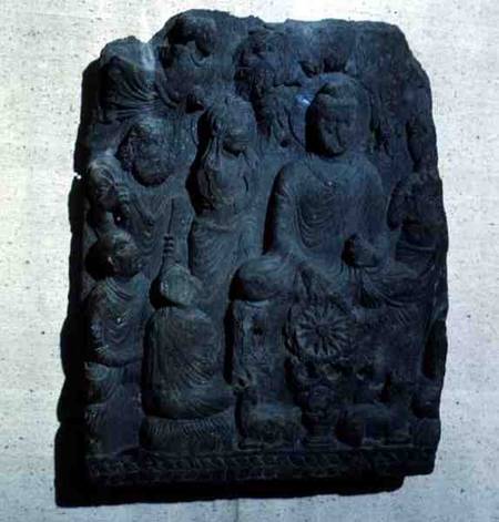 Relief of the 'Buddha of the Future'or Bodhisattva Maitreya od Anonymous