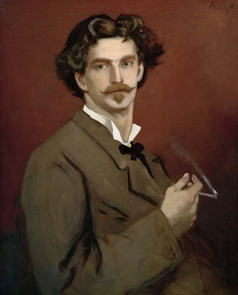 Self-portrait od Anselm Feuerbach