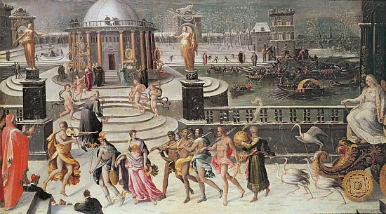 Triumph of Winter od Antoine Caron