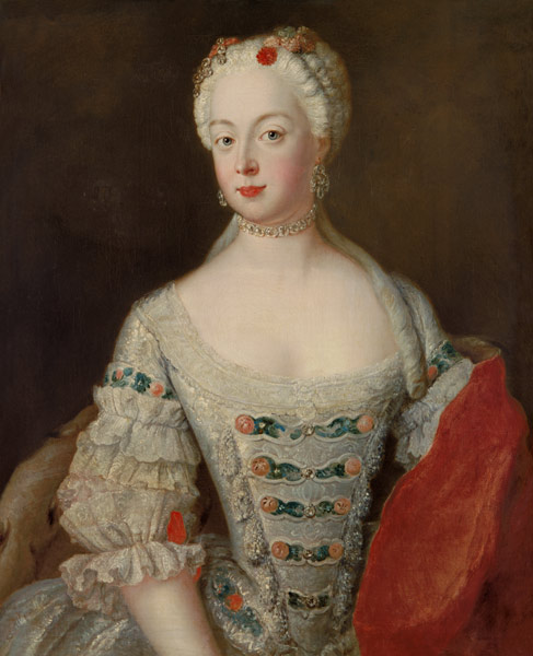 Crown Princess Elisabeth Christine von Preussen, c.1735 od Antoine Pesne