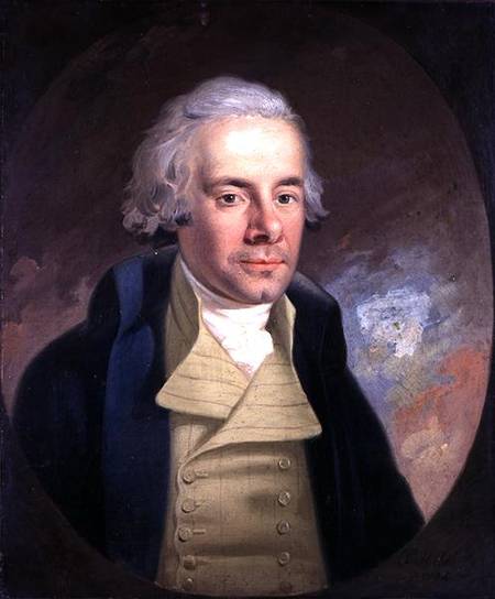Portrait of William Wilberforce (1759-1833) od Anton Hickel