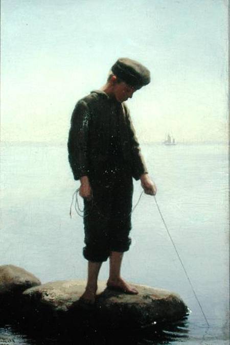 The Young Fisherman od Anton Laurids Johannes Dorph