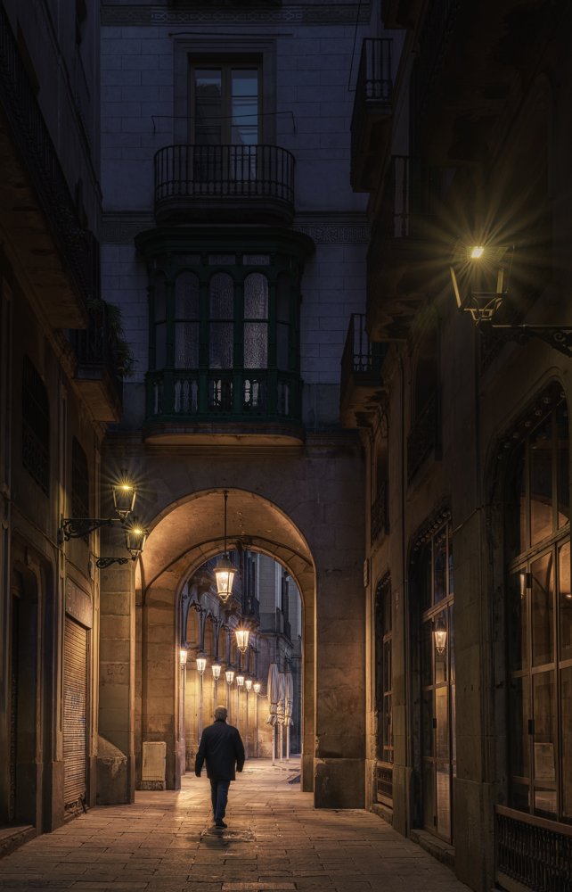 Barcelona Streets od Antoni Figueras