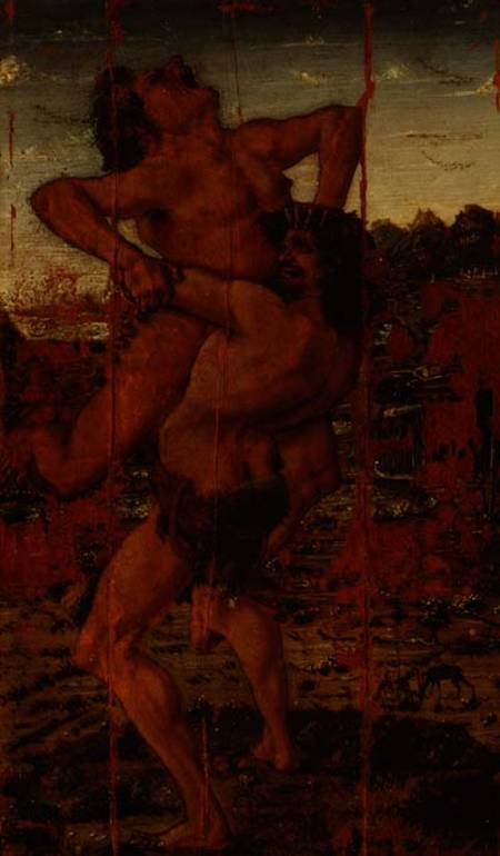 Hercules and Antaeus od Antonio Pollaiolo