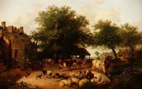 Farmyard scene