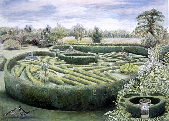 Maze, Les Aix, 2002 (oil on canvas)  od Ariel  Luke