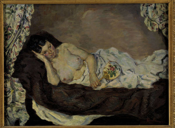 A.Guillaumin / Reclining nude / 1877 od Armand Guillaumin