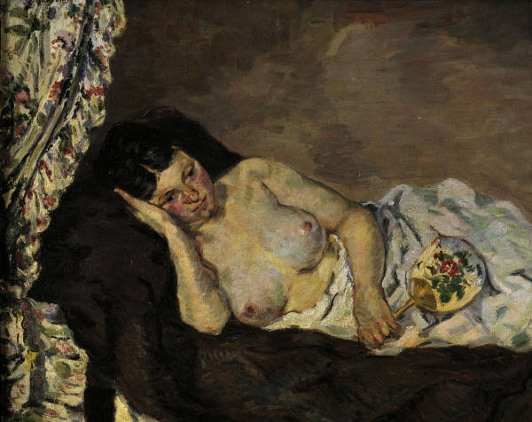 A.Guillaumin / Reclining nude / 1877 od Armand Guillaumin