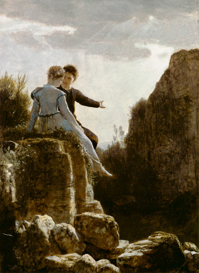 líbánky od Arnold Böcklin