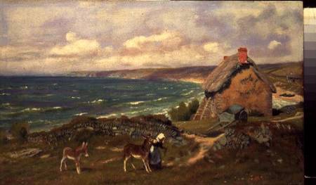A West Country Coastal Scene od Arthur Foord Hughes