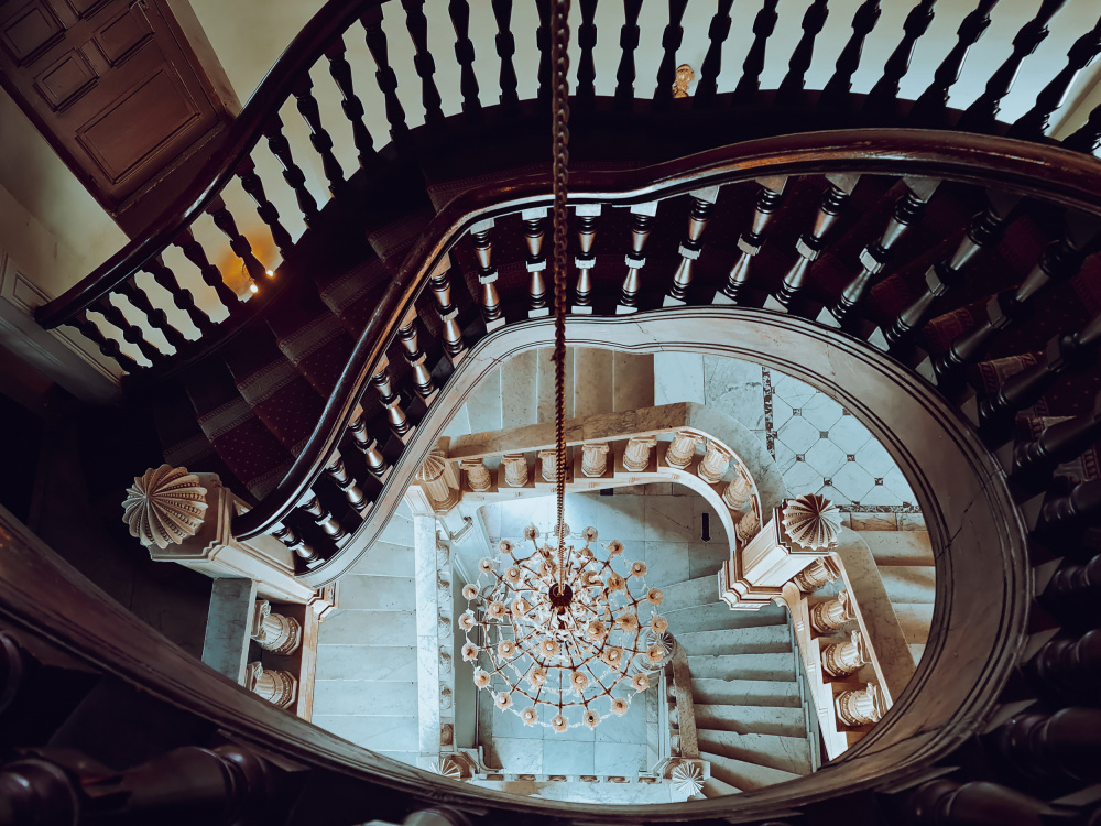 Baron Empain Palace Staircase od Asmaa ElTouny