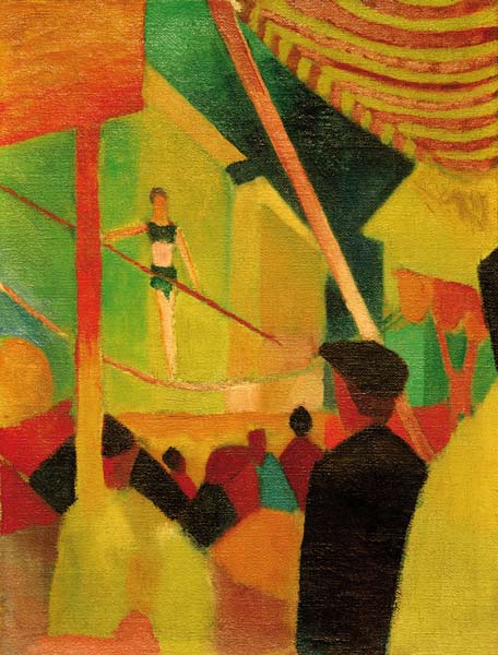 Tightrope walker od August Macke