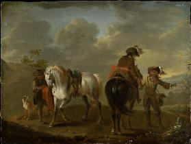 Landscape with Riders