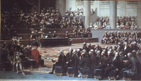 Opening of the Estates General at Versailles on 5th May 1789 od Auguste Couder