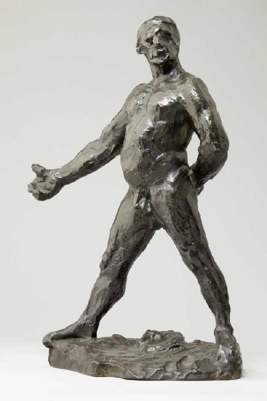 Balzac, Aktstudie od Auguste Rodin