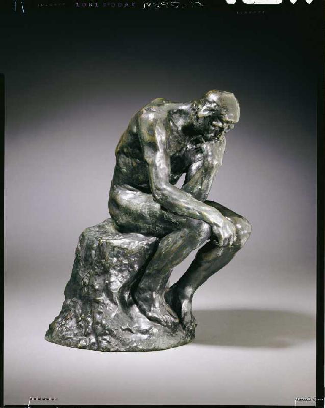 Der Denker. od Auguste Rodin