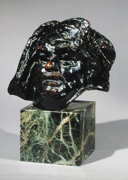 Head of Balzac od Auguste Rodin