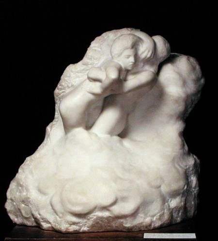 Paolo and Francesca in the Clouds od Auguste Rodin