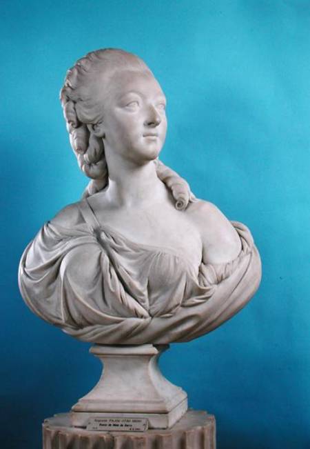 Bust of the Countess du Barry (1743-93) od Augustin Pajou