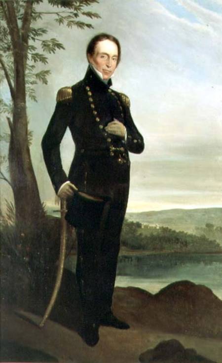 Portrait of Captain John Piper (1773-1851) od Augustus Earle