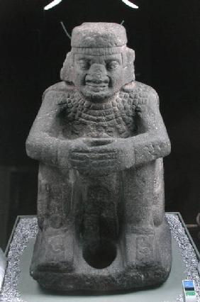 Standard-bearer, found at the Templo Mayor