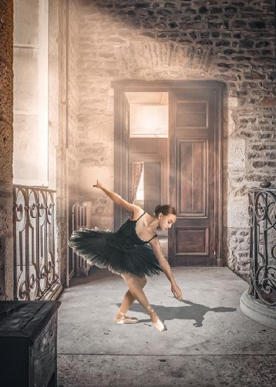 Abandoned Ballet Digital Painting 1