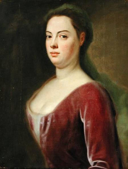 Portrait of Frau Denner od Balthasar Denner