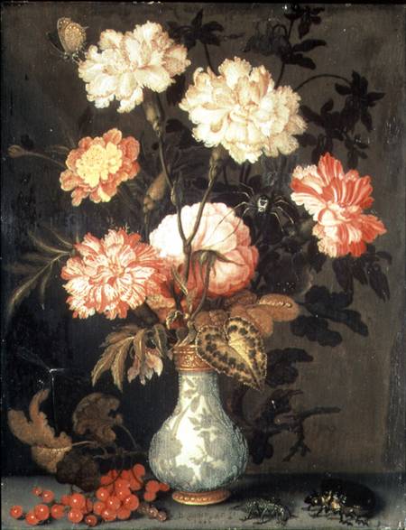 A Vase of Flowers od Balthasar van der Ast
