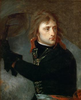 Napoleon Bonaparte at the Pont d'Arcole