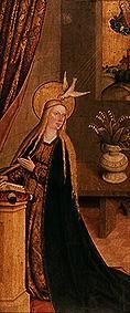 Maria of the proclamation od Bartholomeus Zeitblom