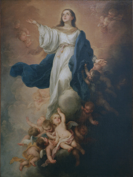 Maria Immaculata / Murillo / c.1678 od Bartolomé Esteban Perez Murillo