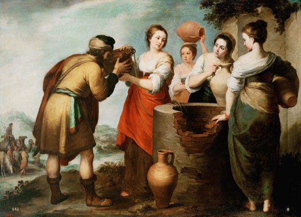 Rebecca and Eliezer at the Well