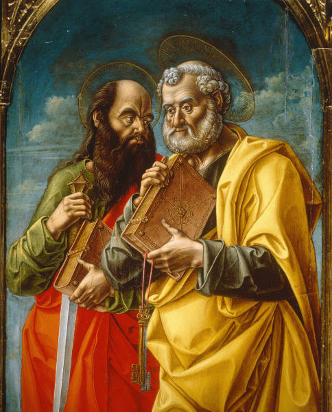 The Apostles Peter and Paul / Vivarini od Bartolomeo Vivarini
