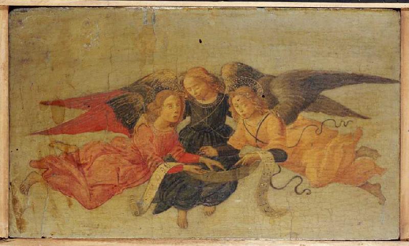 Drei Engel. od Bartolommeo di Giovanni