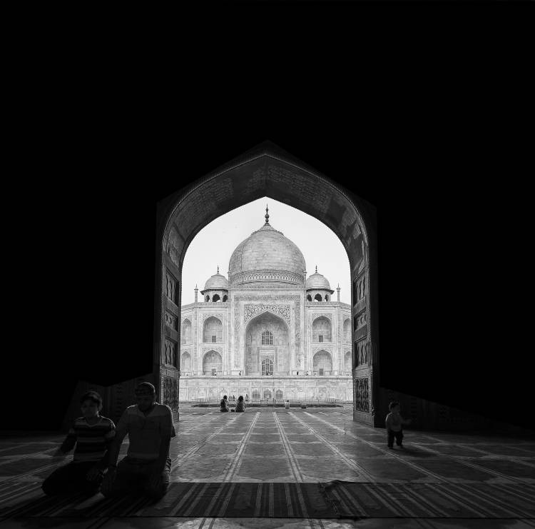 Taj Mahal od Basem Al-Qasim