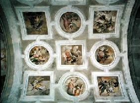 View of the Vault, from the ceiling of the Grimani Chapel