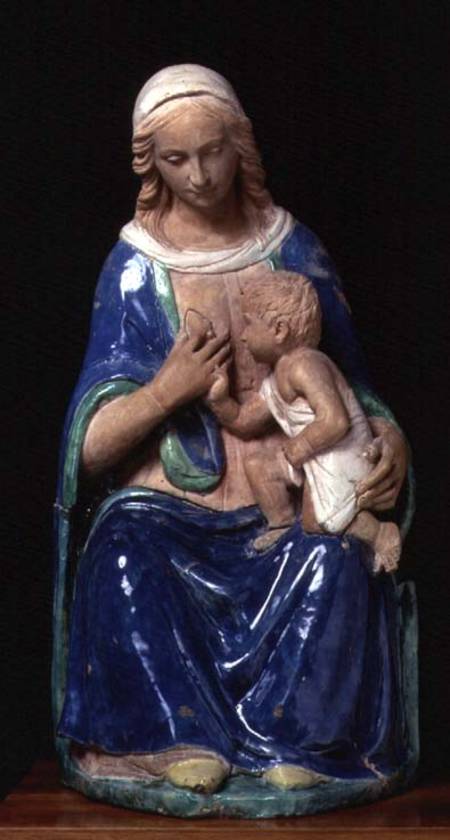 Madonna and Child, figures od Benedetto Buglioni