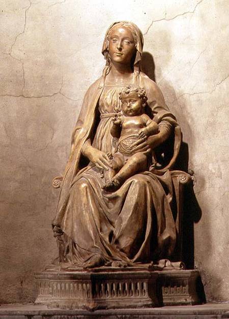 The Madonna of the Olives, detail of a tabernacle od Benedetto da Maiano and Giuliano da Maiano