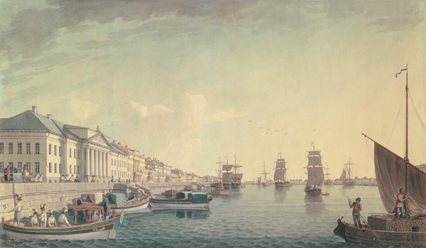 The English Embankment by the Senate od Benjamin Patersen