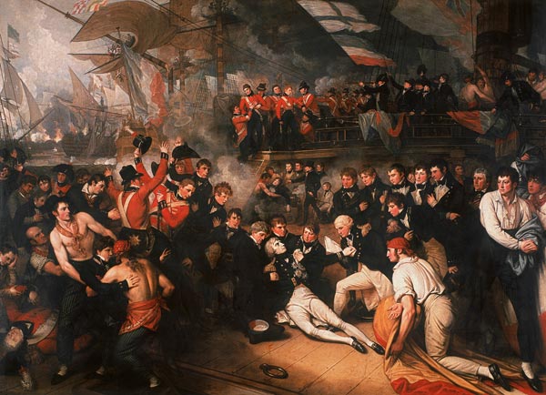 The Death of Nelson od Benjamin West