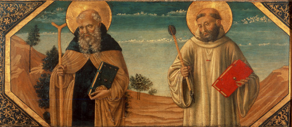 Antony and Benedict od Benozzo Gozzoli