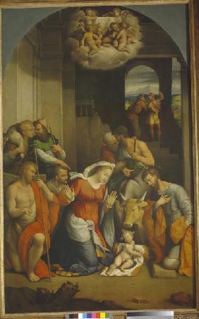 The Adoration of the Christ Child